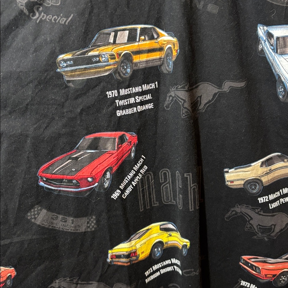 David Carey Black Car Print Shirt - Picture 6 of 7